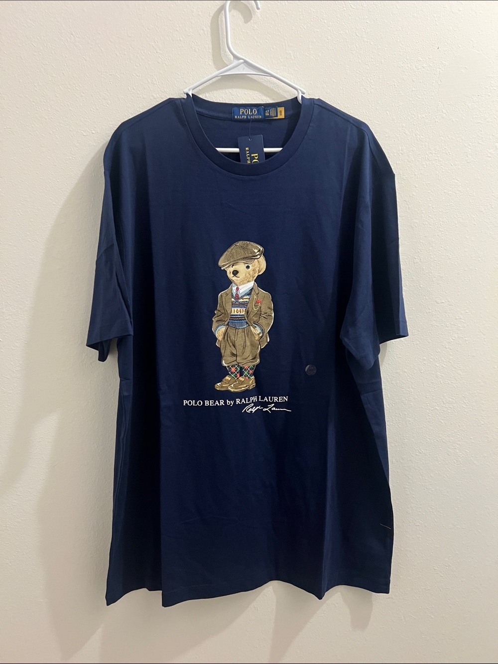 Polo by Ralph Lauren Navy Polo Bear Graphic Tee